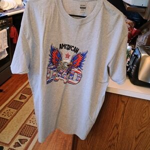 Gray American Dad T-Shirt